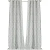 Kirkland's Home Kale Interlocked Single Curtain Panel, 84 In.- Curtains & Drapes