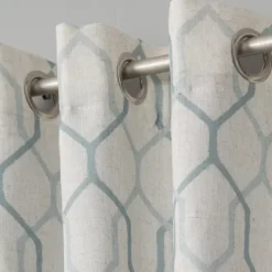 Kirkland's Home Kale Interlocked Single Curtain Panel, 84 In.- Curtains & Drapes