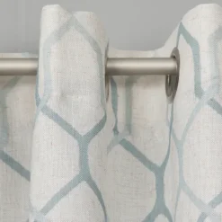 Kirkland's Home Kale Interlocked Single Curtain Panel, 84 In.- Curtains & Drapes