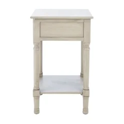 Kirkland's Home Karson Carved Turned Legs Accent Table- Accent & End Tables