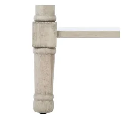 Kirkland's Home Karson Carved Turned Legs Accent Table- Accent & End Tables