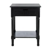 Kirkland's Home Karson Carved Turned Legs Accent Table- Accent & End Tables