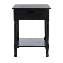 Kirkland's Home Karson Carved Turned Legs Accent Table- Accent & End Tables