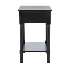 Kirkland's Home Karson Carved Turned Legs Accent Table- Accent & End Tables