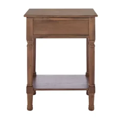 Kirkland's Home Karson Carved Turned Legs Accent Table- Accent & End Tables