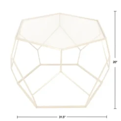 Kirkland's Home Kate Round Metal Coffee Table- Coffee Tables