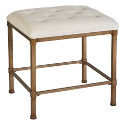 Kirkland's Home Katherine Backless Vanity Stool- Benches & Ottomans