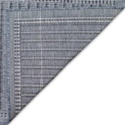 Kirkland's Home Kaya Navy Gradient Indoor/Outdoor Area Rug, 6X9- Outdoor Rugs