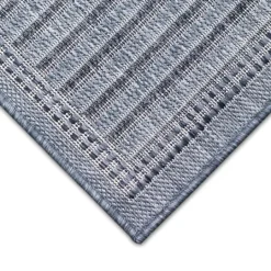 Kirkland's Home Kaya Navy Gradient Indoor/Outdoor Area Rug, 6X9- Outdoor Rugs
