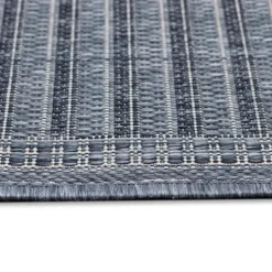 Kirkland's Home Kaya Navy Gradient Indoor/Outdoor Area Rug, 6X9- Outdoor Rugs