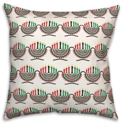 Kirkland's Home Kinara Kwanza Decorative Throw Pillow- Wall Plaques