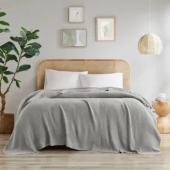 Kirkland's Home King Rylan Knit Blanket- Blankets & Throws