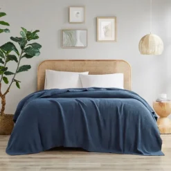 Kirkland's Home King Rylan Knit Blanket- Blankets & Throws