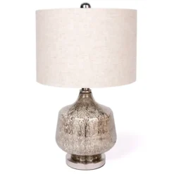 Kirkland's Home Kinsley Glass Table Lamp- Table Lamps