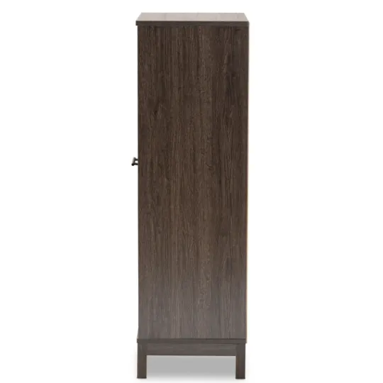 Kirkland's Home Kitredge Dark Wine Cabinet- Cabinets & Sideboards