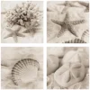 Kirkland's Home La Mer Beach Canvas Art Prints, Set Of 4- Canvas Art