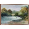 Kirkland's Home Lacu Ii Framed Canvas Art Print- Canvas Art