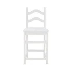 Kirkland's Home Ladder Back Counter Stools, Set Of 2- Bar Stools & Counter Height Stools