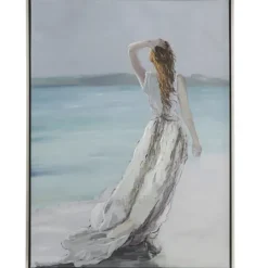 Kirkland's Home Lady Of The Ocean Framed Canvas Art Print- Framed Art