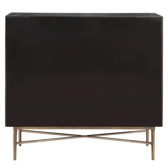 Kirkland's Home Laini Distressed Modern Carved Cabinet- Cabinets & Sideboards