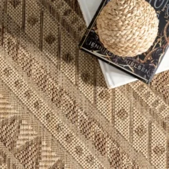 Kirkland's Home Landy Aztec Outdoor Rug, 5X8- Outdoor Rugs