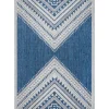 Kirkland's Home Landy Blue Aztec Outdoor Rug, 8X10- Outdoor Rugs