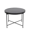 Kirkland's Home Large Metal And Glass Side Table- Accent & End Tables