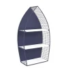 Kirkland's Home Large Navy And White Rowboat Bookshelf, 30 In.- Shelves