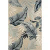 Kirkland's Home Large Print Tropical Leaf Outdoor Area Rug, 5X7- Outdoor Rugs