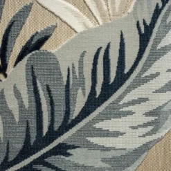 Kirkland's Home Large Print Tropical Leaf Outdoor Area Rug, 5X7- Outdoor Rugs