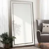 Kirkland's Home Large Silver Luxe Mirror, 37.2X67.2 In.- Decorative Mirrors