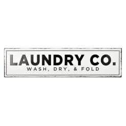 Kirkland's Home Laundry Co. Metal Wall Plaque- Wall Quotes & Signs
