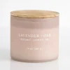 Kirkland's Home Lavender & Oak Triple Wick Jar Candle- Candles