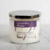 Kirkland's Home Lavender Petals Triple Wick Jar Candle- Candles