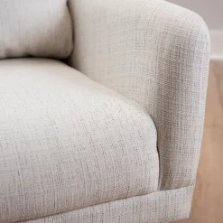 Kirkland's Home Layla Vanilla Speckle Armchair- Accent Chairs