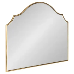 Kirkland's Home Leanna Gold Arched Frame Mirror- Decorative Mirrors