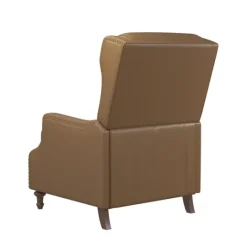 Kirkland's Home Leather Nailhead Trim Classic Recliner- Accent Chairs