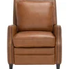 Kirkland's Home Leather Nailhead Trim Recliner- Accent Chairs