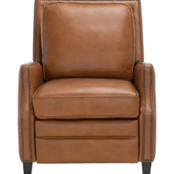 Kirkland's Home Leather Nailhead Trim Recliner- Accent Chairs