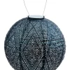 Kirkland's Home Led Round Dark Outdoor Hanging Lantern- Outdoor Lighting