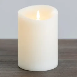 Kirkland's Home Led Soft Flame Pillar Candle, 5X7 In.- Flameless Candles