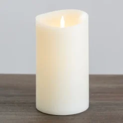 Kirkland's Home Led Soft Flame Pillar Candle, 5X9 In.- Flameless Candles