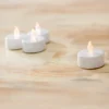 Kirkland's Home Led Warm Light Tealight Candles, Set Of 4- Flameless Candles