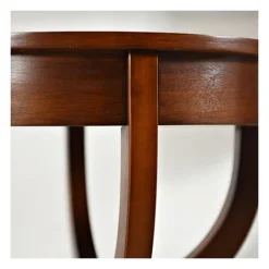 Kirkland's Home Leila Round Cherry Accent Table- Accent & End Tables