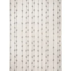 Kirkland's Home Lela Gray Raindrop Cascade Outdoor Rug, 5X8- Outdoor Rugs