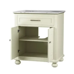 Kirkland's Home Leonhard Marble Sink Vanity- Bathroom Furniture