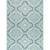 Kirkland's Home Leslie Green Floral Trellis Outdoor Rug, 5X8- Outdoor Rugs