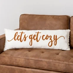 Kirkland's Home Let'S Get Cozy Lumbar Pillow- Pillows