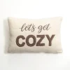 Kirkland's Home Let'S Get Cozy Teddy Fur Pillow- Pillows