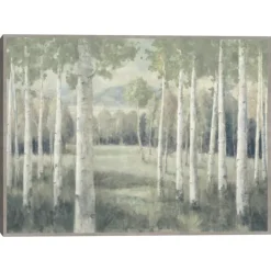 Kirkland's Home Light Aspens Forest Framed Wall Art- Framed Art